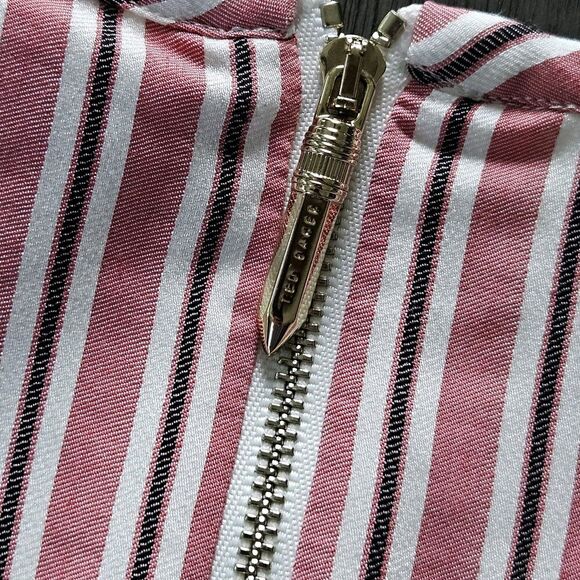 NWT Ted Baker Coryn Layered Striped Ruffle Midi Skirt Pink Women Ted 2/ US 6 - Picture 6 of 11